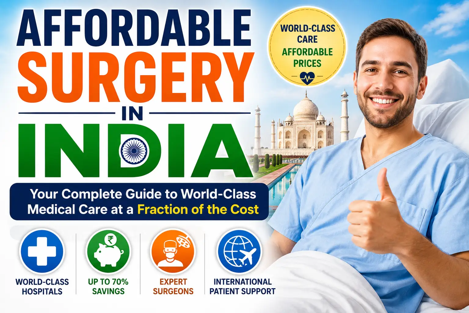 AFFORDABLE SURGERY IN INDIA 