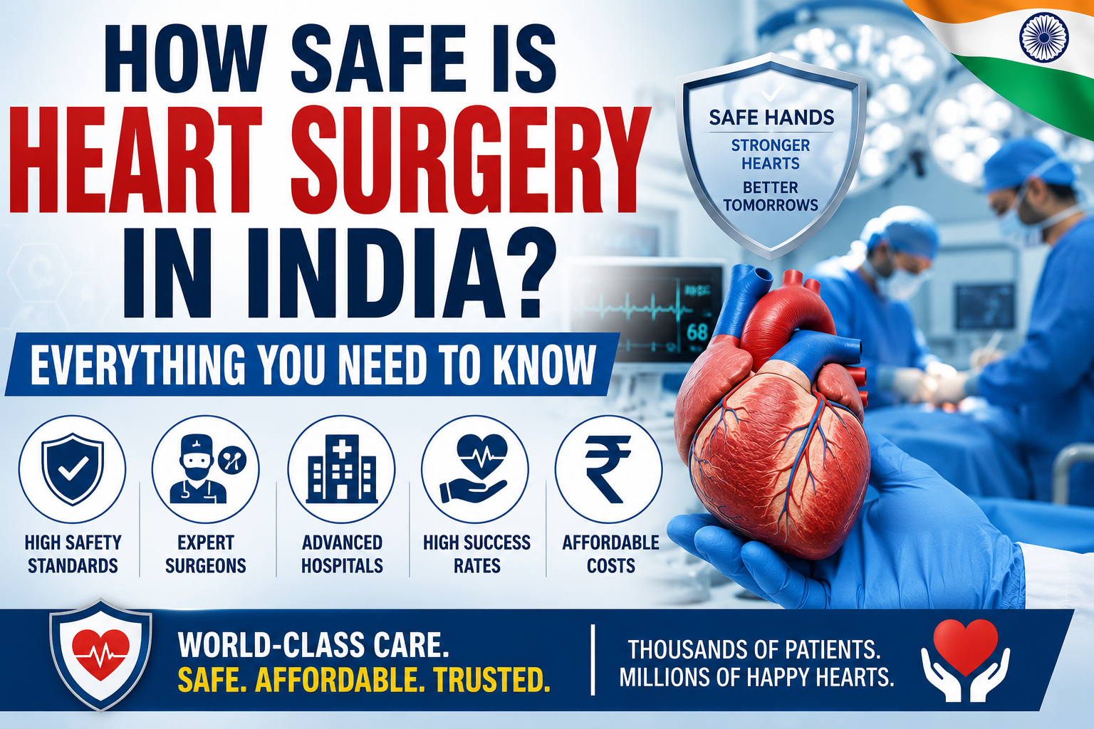 How Safe Is Heart Surgery In India? Everything You Need To Know 