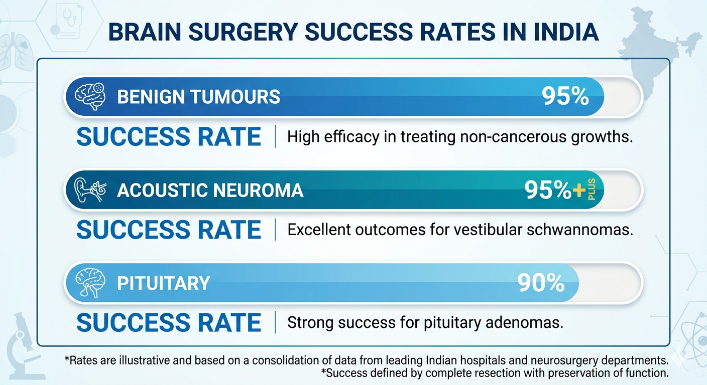 Brain Surgery Success Rates in India
