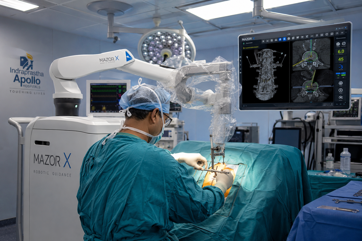 Robotic Systems Used in Spine Operations