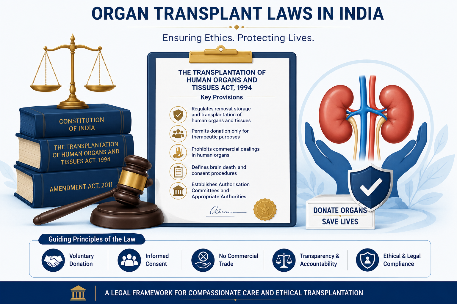 Laws Regarding Kidney Transplantation in India